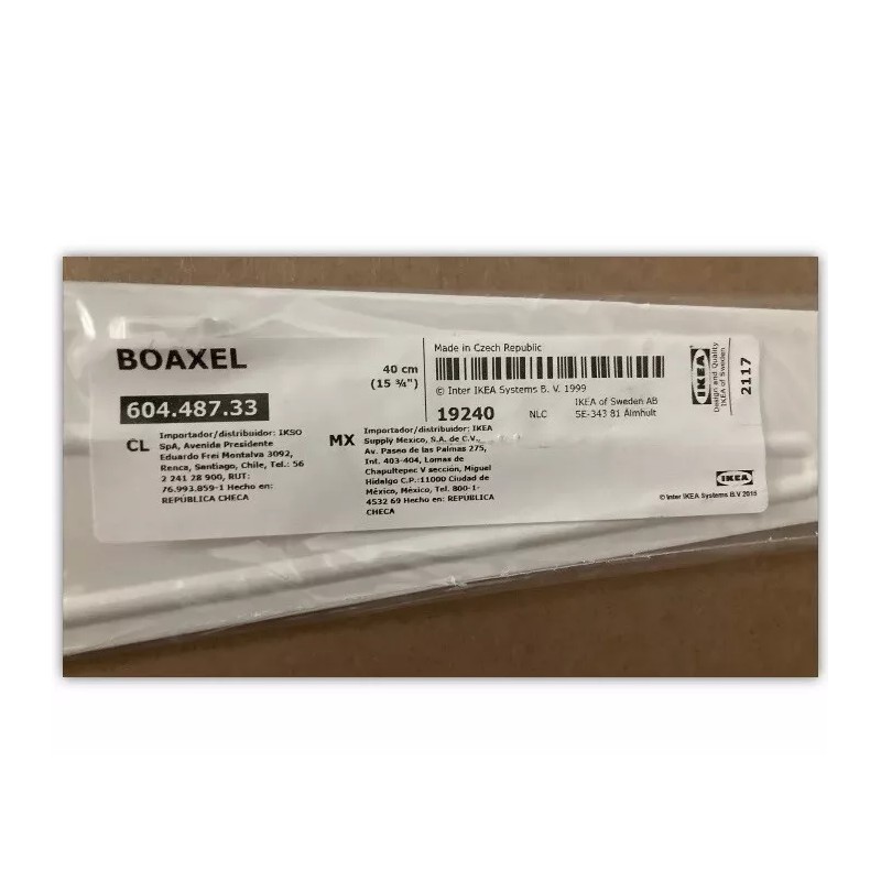 IKEA LOT OF 8 - Ikea BOAXEL Bracket white 15