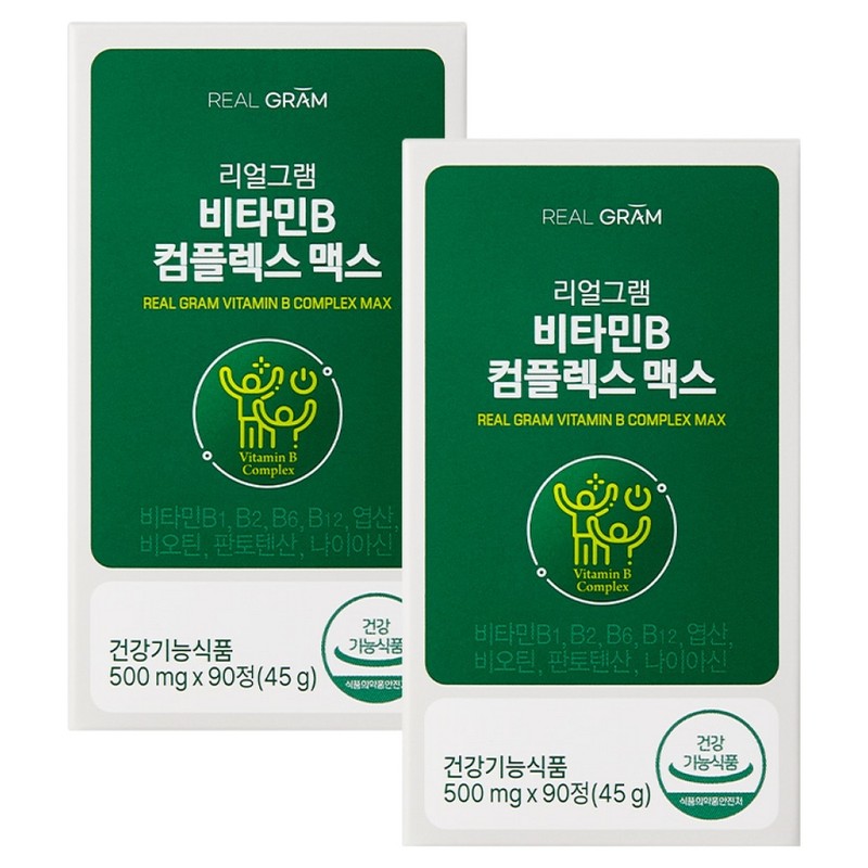 [New stock] Realgram Vitamin B Complex, 8 types of vitamin