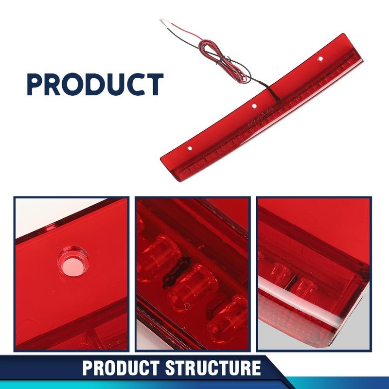 PIT66 NEW LED Third Brake Light 3rd Brake Compatible with