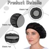 ZXNJA Pack of 6 Hair Net Kitchen Hair Net, Elastic