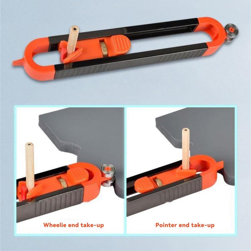 GIONAR 5Pcs Scribe Tool with Lock, Multi Functional Scribing Tool