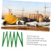 Tofficu Seamless Hinge Plastic Folding Ruler 2m Length Metric for