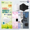 Economical KF94 Mask - Individually Packaged (White/Black) 3D KF94 CleanTech Mask Large Black 1-Piece Pack 100ea