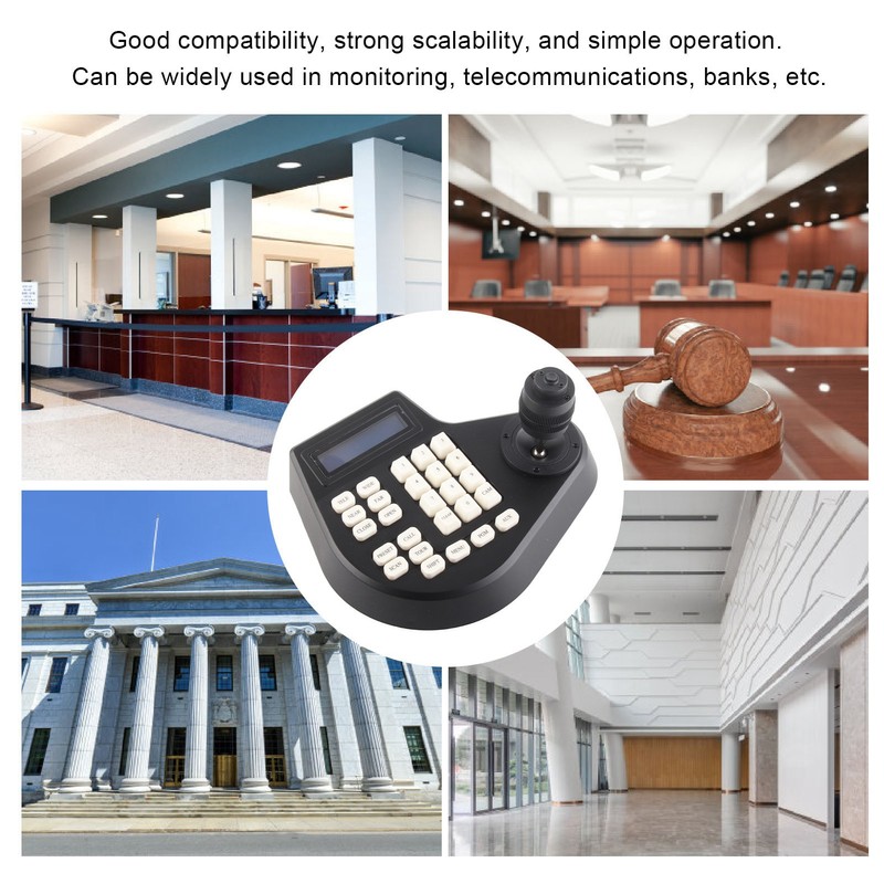 Mini Analog PTZ Camera Keyboard 4D PTZ Coaxial Dome Camera