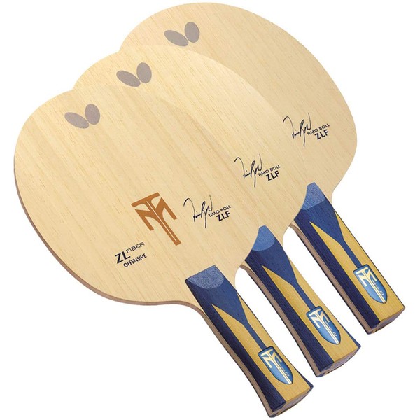 Butterfly 35844 Table Tennis Racket, Timobol ZLF ST Shakehand Straight, For Attack