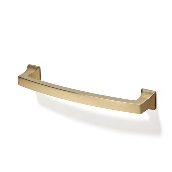 TUNNY 10 Pack Cabinet Handles-Champagne Bronze 4"/102mm Screw Spacing Drawer