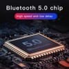 Solar Charging Bluetooth Earphone LED Digital Display Intelligent Earbuds Noise