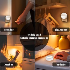 VAVOFO Plug in Night Light with Dusk to Dawn Sensor, 4 Pack Smiley Face LED Night Lights, 4800-5200K Daylight White, Energy Efficient Wall Plug Night Lamp for Bedroom, Hallway, Kids Room