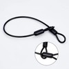 GORGECRAFT 6-Pack Stainless Steel Wire Rope Lanyard Cable Tether Safety