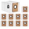10 Dust Bags Compatible with Dream D10 Plus/D10s Plus Robot
