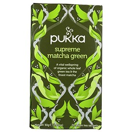 Pukka Organic Herbal Tea Supreme Matcha Green 20 Tea Bags