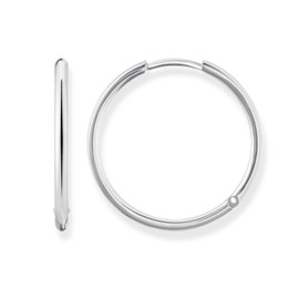 Thomas Sabo Women Hoop Earrings 925 Sterling Silver CR610-001-12