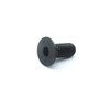 binifiMux 10pcs M10 x 20mm Black Flat Hex Socekt Cap