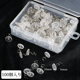 Waves Gusset Decorative Thumbtacks 100 Pcs Duvet Cover Anti-Bidet Pins Duvet Cover Fastener Transparent Head Twist Pins Anti-Slip Pins for Sofa Cover Sheet Securing Clear Spiral Needle Bed Skirt Decor