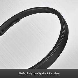 JJC Metal Lens Ring for Ricoh GR IIIx GR3x GR IIIx HDF Camera, Replacement for Ricoh GN-2 Ring Cap (Black)