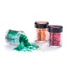 Stargazer Chunky Glitter Shaker, UV Orange. Cosmetic glitter for use