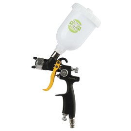 FORNAX HVLP Spray Gun Gravity Feed with 1.8mm Nozzle, 600cc Capacity, Brush and Wrench，Professional Air Paint Sprayer Guns for Painting Cars