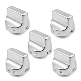 W11239985 Control Knob Fit for Whirlpool Gas Ranges, Stove Knobs Replace 4845290 AP6333411 PS12578779 EAP12578779, Pack of 5