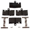 ACDelco Silver 14D871CH Ceramic Rear Disc Brake Pad Set