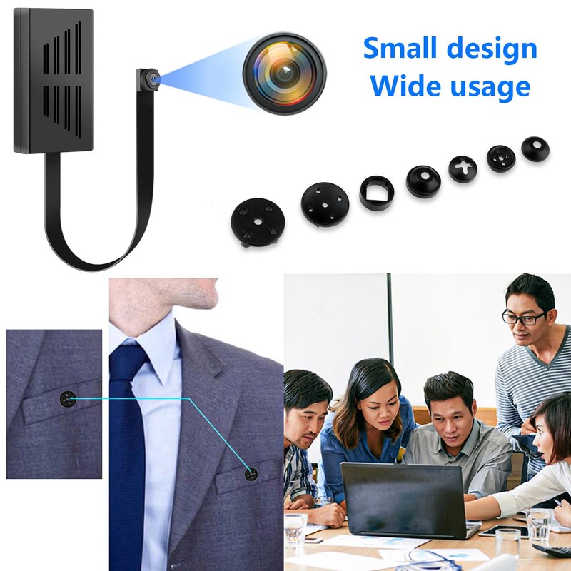 Diprevo Mini Camera, HD 1080P Mini Cam Surveillance Camera, Portable