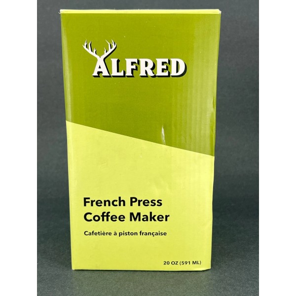 Alfred NEW IN BOX Alfred French Press Coffee Maker 20