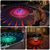 KingSom 2026 Upgraded Pool Chlorine Floater,Solar Chlorine Floater w/Lights,Button Control