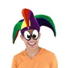 Elope Court Jester Plush Hat Multicolor Standard