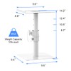 suptek Free-Standing Speaker Stand Desktop Set, 9.6 x 8.8 inch