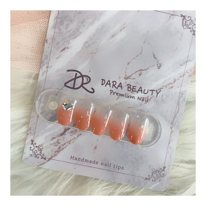 Next day delivery⭐Autumn gradient heart nail⭐ / 다음날 발송⭐가을 그라데이션