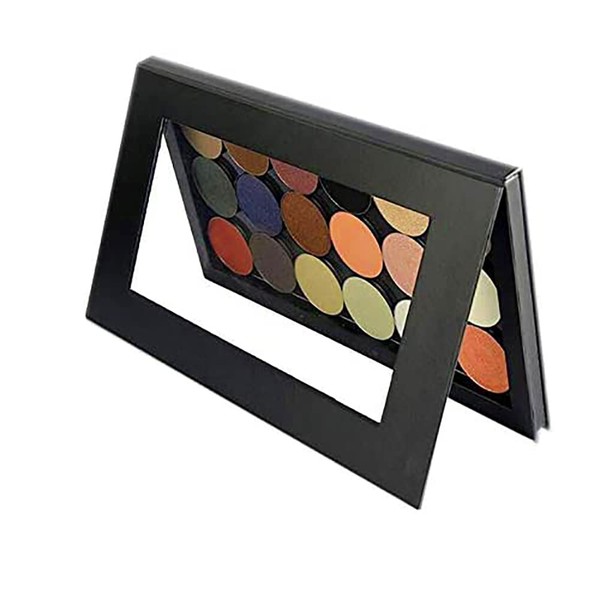 Coosei Empty Magnetic Eyeshadow Palette 25 x 14.2 x 1.3 cm Black Naked Make-Up Palette Black
