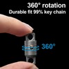 LIMEOW 1 x key organiser, key organiser, quick release, titanium