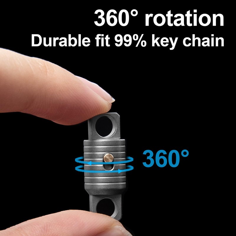LIMEOW 1 x key organiser, key organiser, quick release, titanium