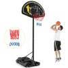 Adjustable 10 Feet Portable Basketball Goal Hoop System 4.25 Inches