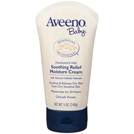 Aveeno Baby Soothing Relief Moisture Cream, 150ml (Pack of 3)