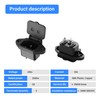 PNGKNYOCN C14 Panel Mount Plug，AC 250V 10A IEC 320 C14
