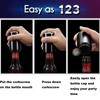 YUDANSI Push Down Bottle Opener, Automatic Beer Bottle Openers, Stainless