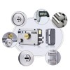 External Door Lock, Night Latch External Door Lock Stainless Steel