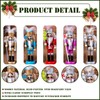 5pcs 12cm Small Wooden Nutcracker Soldier Christmas Nutcracker Figures Hanging