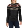 Weatherproof clásico Suéter cálido con cuello redondo para mujer, Azul