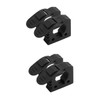 Gatuida 2sets Quick-release Clamp for Rv Accessories Versatile Organizer Sturdy