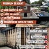 Liquid Rubber Basement and Foundation Repair Sealant - Waterproof Concrete