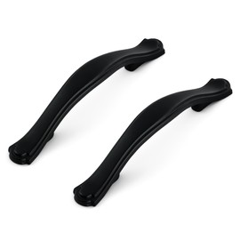 HESTIA HARDWARE 3 Pack | Black Cabinet Pulls 3 Inch Kitchen Cabinet Handles Kitchen Handles for Cabinets Bedroom Drawer Pulls Cupboard Handles (Z8.3.D)