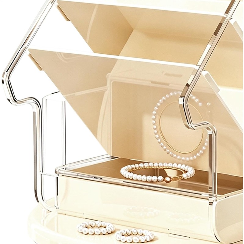 Makeup Organizer For Vanity - Large Capacity Multi Compartment Tree