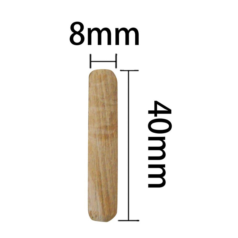 WAKI Wood Dowels Approx. 100 Pcs