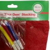 Simply Holiday Christmas Stocking Color Your Own Stocking Fabric Stocking
