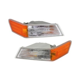 For Jeep Patriot Front Signal/Corner Light 2007-2017 Pair Driver and Passenger Side DOT Certified For CH2526102 + CH2527102