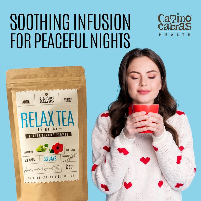 RELAX TEA - Night Time Tea - Stress & Anxiety