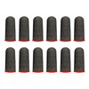 FamGift Gaming Finger Sacks Anti-slip Ultra Sensitive Ultra Thin Silver