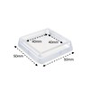 40x40mm Clear Furniture Cups, Pack of 4 Carpet Protectors for