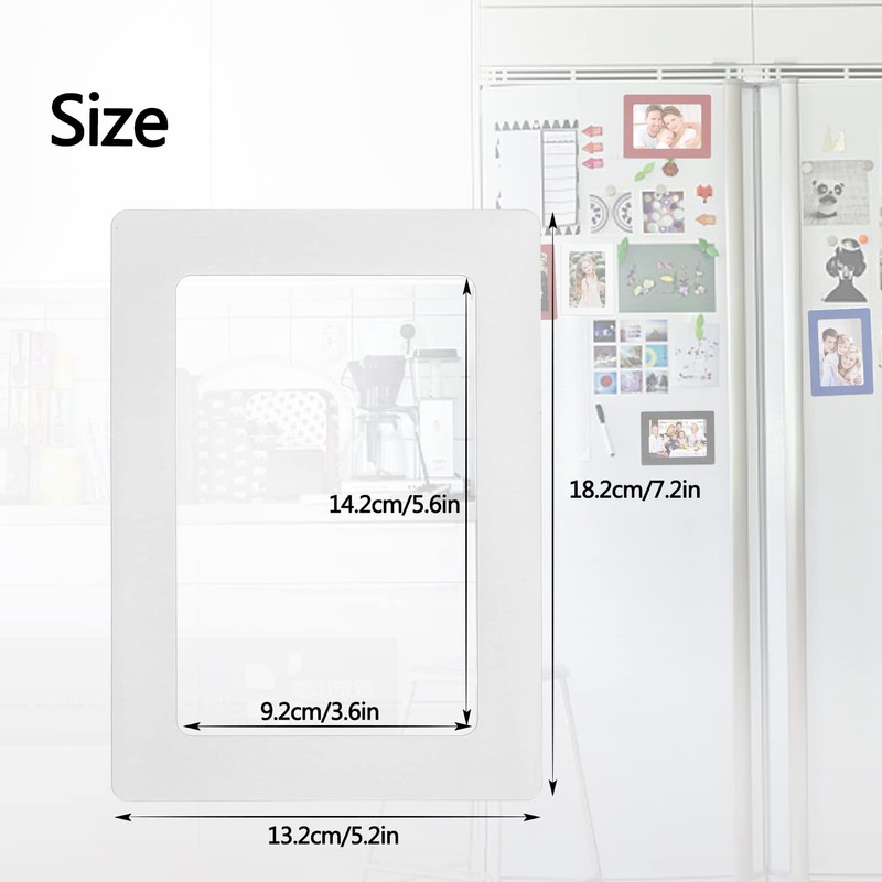 FYY Picture Frame 4x6, 5 Pack Magnetic Photo Frames for